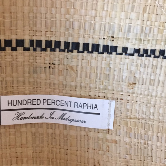 Raffia Wide Brim Hat - Picture 6 of 8